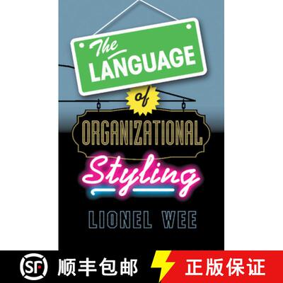 【3-4周达】CBG The Language of Organizational Styling [9781107666979]