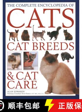 【3-4周达】Comp Enc of Cats, Cat Breeds & Cat Care: Comprehensive veterinary-approved advice on cat c... [9780754835196]