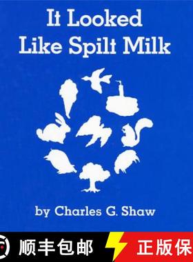 【3-4周达】It Looked Like Spilt Milk Board Book [9780694004911]