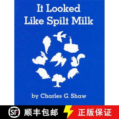 【3-4周达】It Looked Like Spilt Milk Board Book [9780694004911]