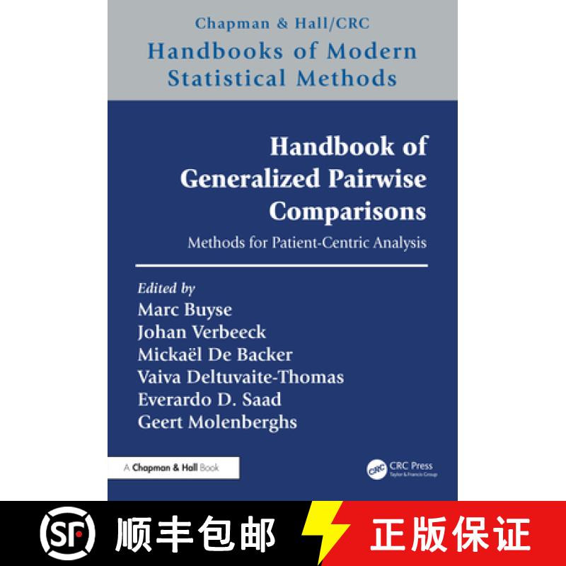 【3-4周达】Handbook of Generalized Pairwise Comparisons: Methods for Patient-Centric Analysis [9781032488035]