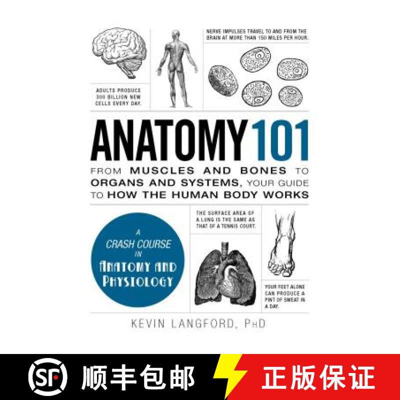 【3-4周达】Anatomy 101: From Muscles and Bones to Organs and Systems, Your Guide to How the Human Bod... [9781440584268]