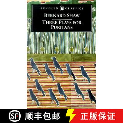 【3-4周达】Three Plays for Puritans: The Devil's Disciple/Caesar and Cleopatra/Captain Brassbound's C... [9780140437928]