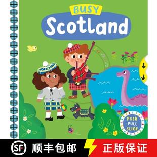 Push 9781035043774 4周达 Book Slide Pull Scotland Busy