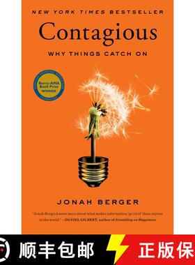【3-4周达】精装 Contagious: Why Things Catch On [9781451686579]