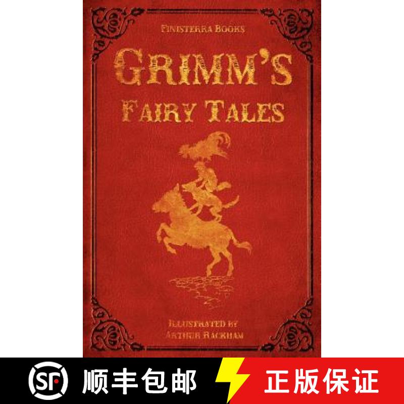 【3-4周达】Grimm's Fairy Tales (with Illustrations by Arthur Rackham) [9781938709906]