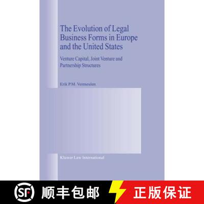 【3-4周达】精装 The Evolution of Legal Business Forms in Europe and the United States : Venture Capit... [9789041120571]