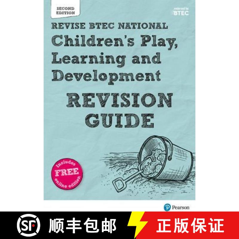 【3-4周达】Pearson REVISE BTEC National Children's Play, Learning and Development Revision Guide inc ... [9781292230474]