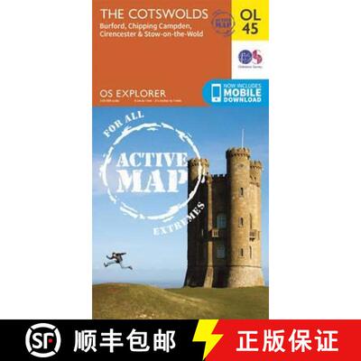【3-4周达】Cotswolds, Burford, Chipping Campden, Cirencester & Stow-on-the Wold [9780319469637]