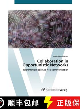 预订 Collaboration in Opportunistic Networks [9783639451153]