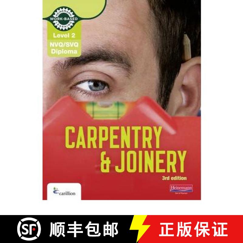 【3-4周达】Level 2 NVQ/SVQ Diploma Carpentry and Joinery Candidate Handbook 3rd Edition [9780435027049]