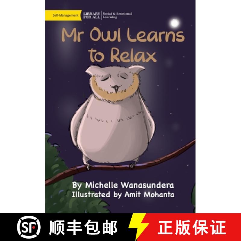 预订 Mr Owl Learns to Relax [9781923063693]
