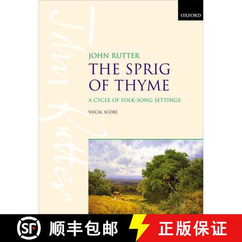 【3-4周达】The Sprig of Thyme: Vocal Score (Vocal score) [9780193380615]