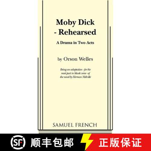 【3-4周达】Moby Dick - Rehearsed [9780573612428]