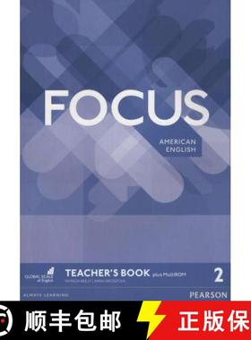 【3-4周达】Focus AmE 2 Teacher's Book & MultiROM Pack [9781292129921]