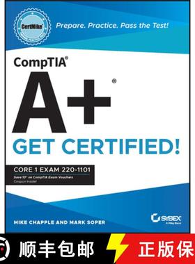 【3-4周达】Comptia A+ Certmike: Prepare. Practice. Pass the Test! Get Certified!: Core 1 Exam 220-1101 [9781119898092]