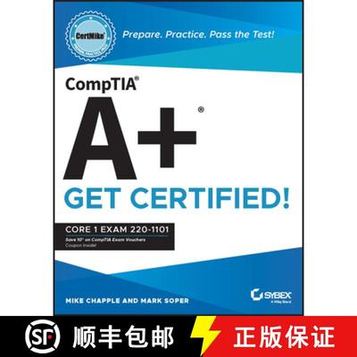 【3-4周达】Comptia A+ Certmike: Prepare. Practice. Pass the Test! Get Certified!: Core 1 Exam 220-1101 [9781119898092]