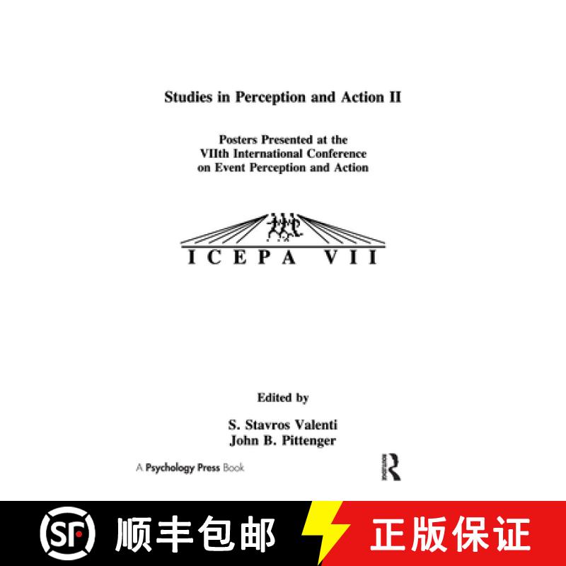 【3-4周达】Studies in Perception and Action II: Posters Presented at the VIIth international Conferen... [9780805814057]