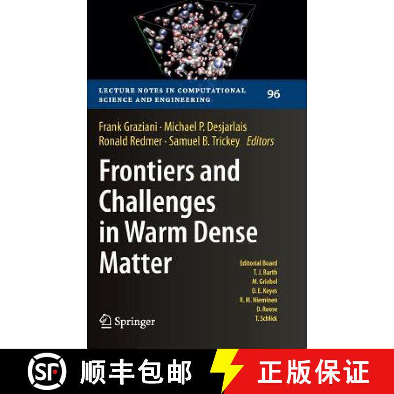 【3-4周达】Frontiers and Challenges in Warm Dense Matter [9783319049113]
