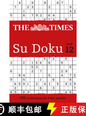【3-4周达】The Times Su Doku Book 12: 150 challenging puzzles from The Times [9780007440689]
