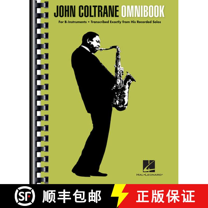 预订 John Coltrane - Omnibook: For B-Flat Instruments [9781458422118]