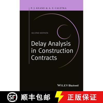 【3-4周达】精装 Delay Analysis In Construction Contracts [Wiley土木工程] [9781118631171]