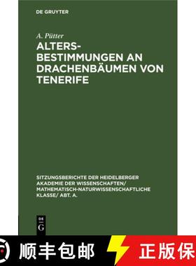 预订 Altersbestimmungen an Drachenbäumen von Tenerife [9783111310589]