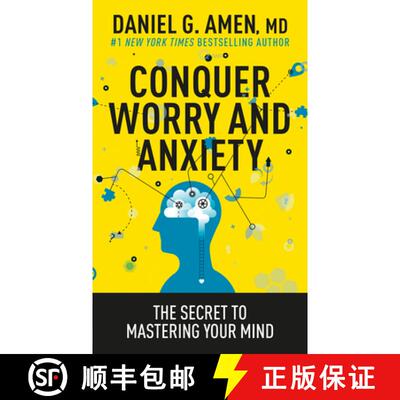 【3-4周达】Conquer Worry and Anxiety: The Secret to Mastering Your Mind [9781496446596]