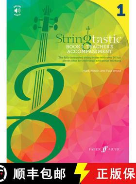 【3-4周达】Stringtastic Book 1 -- Teacher's Accompaniment: The Fully Integrated String Series with Ov... [9780571542598]