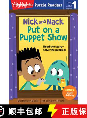 【3-4周达】Nick and Nack Put on a Puppet Show [9781684379859]