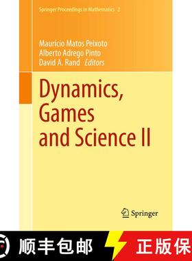 【3-4周达】Dynamics, Games and Science II: DYNA 2008, in Honor of Maurício Peixoto and David Rand, U... [9783642147876]