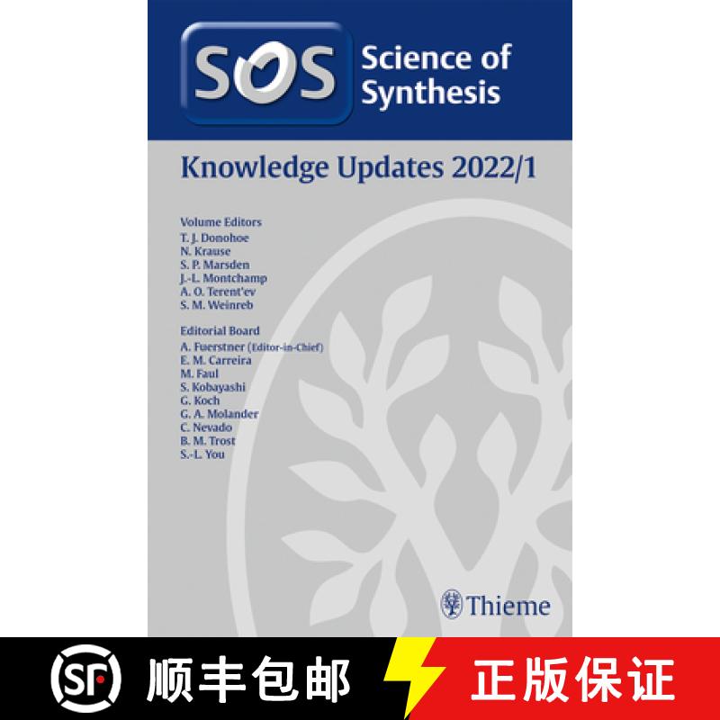 【3-4周达】Science of Synthesis: Knowledge Updates 2022/1 [9783132451476]