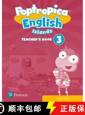 【3-4周达】Poptropica English Islands Level 3 Teacher's Book with Online World Access Code + Test Boo... [9781292249032]