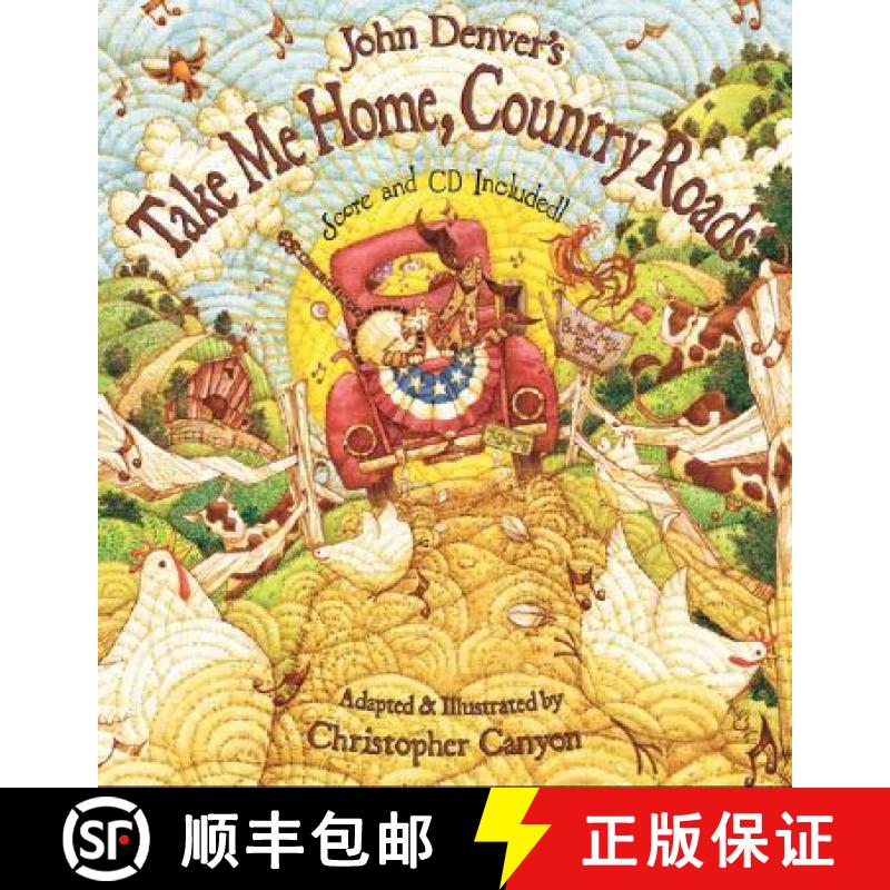 预订 John Denver's Take Me Home, Country Roads [With CD (Audio)] [9781584690726]