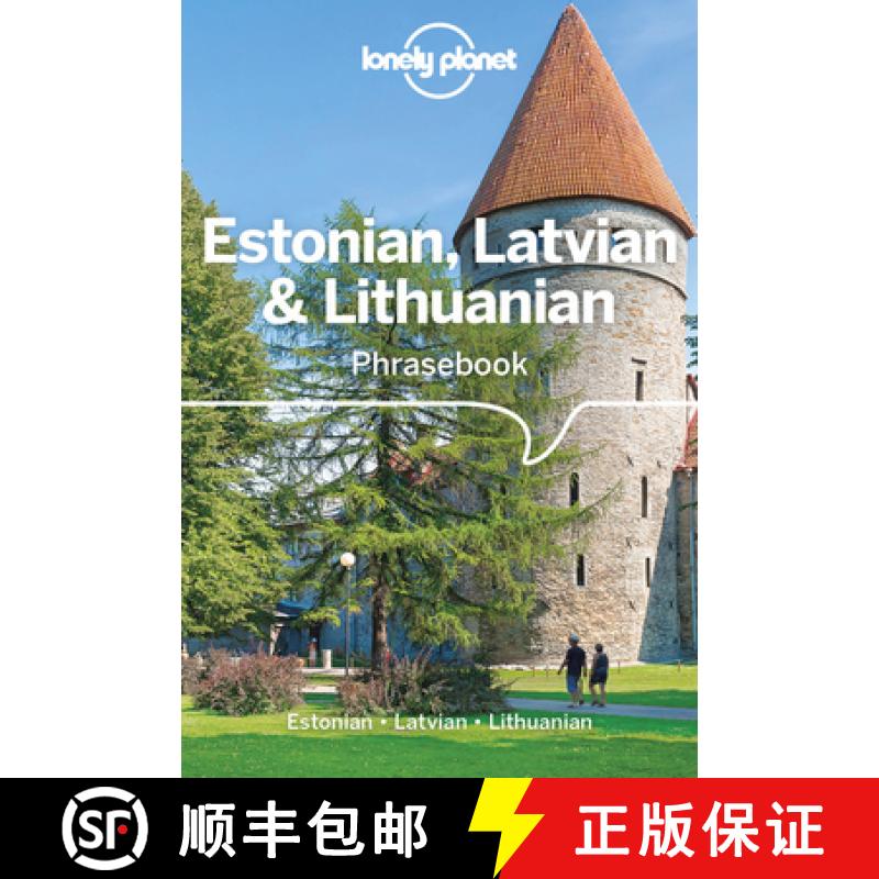 【4周达】Lonely Planet Estonian, Latvian & Lithuanian Phrasebook & Dictionary 4 [9781786574824]