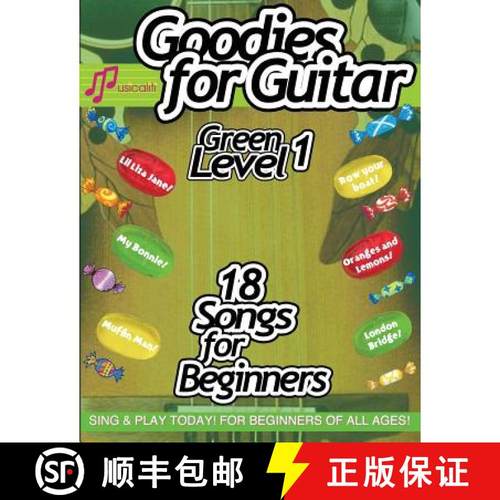 预订 Goodies for Guitar GREEN LEVEL 1 [9781907935701]