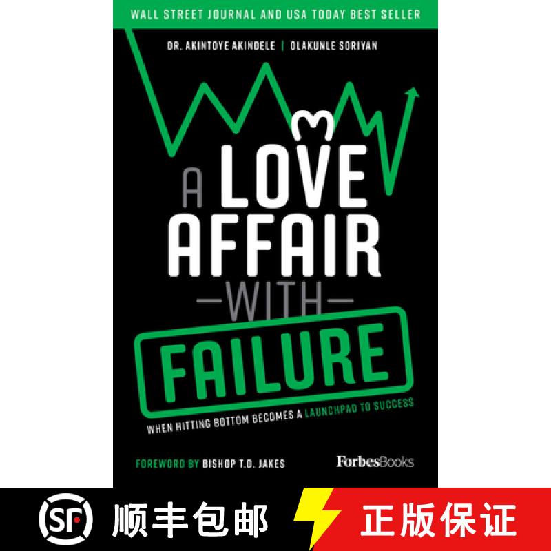 【3-4周达】A Love Affair With Failure : When Hitting Bottom Becomes A Launchpad To Success [9781955884327]