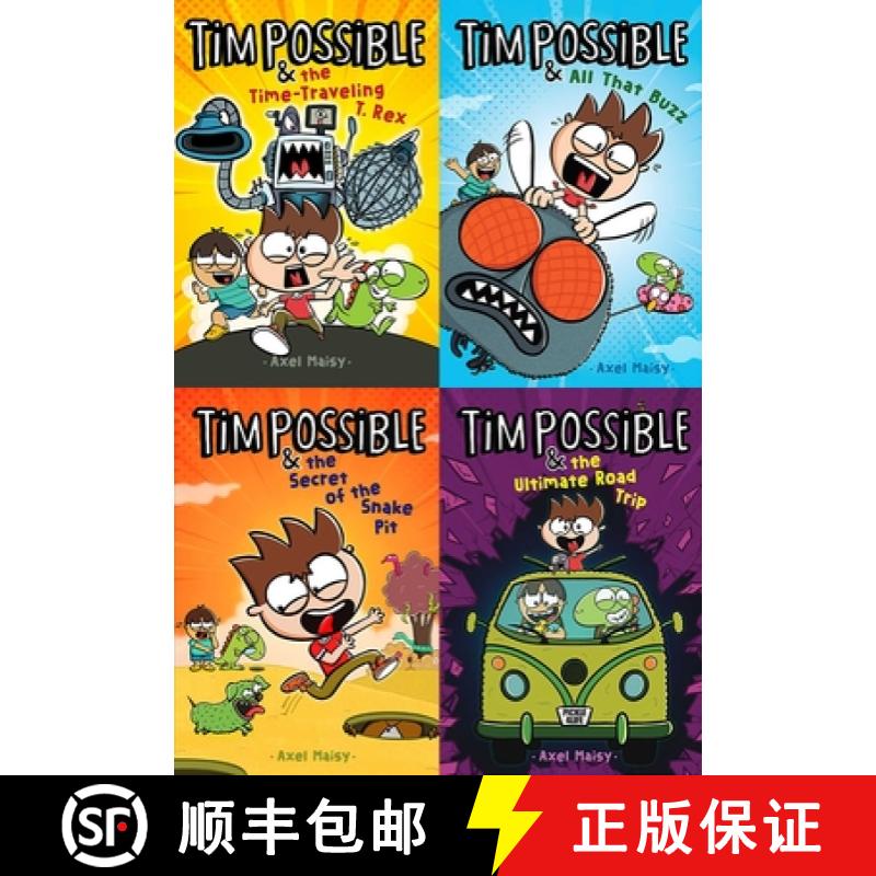 【3-4周达】Tim Possible Out-Of-This-World Collected Set: Tim Possible & the Time-Traveling T. Rex; Ti... [9781665960984]