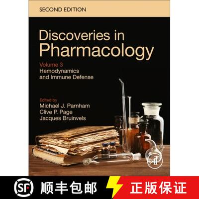【3-4周达】精装 Hemodynamics and Immune Defense: Discoveries in Pharmacology, Volume 3 [9780443184420]