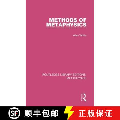【3-4周达】METHODS OF METAPHYSICS (RLE, METAPH [9780367194116]