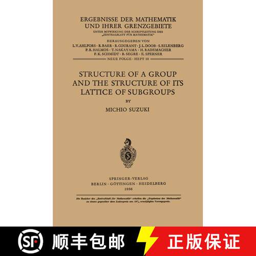 【3-4周达】Structure of a Group and the Structure of its Lattice of Subgroups [9783642527609]