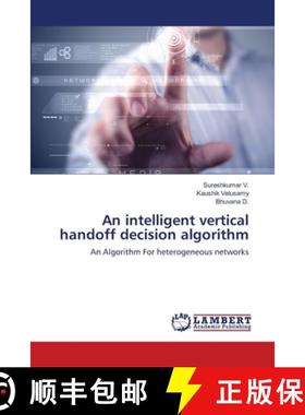 预订 An intelligent vertical handoff decision algorithm [9783659461576]