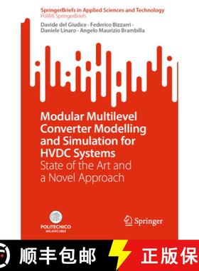 【3-4周达】Modular Multilevel Converter Modelling and Simulation for HVDC Systems: State of the Art a... [9783031128172]