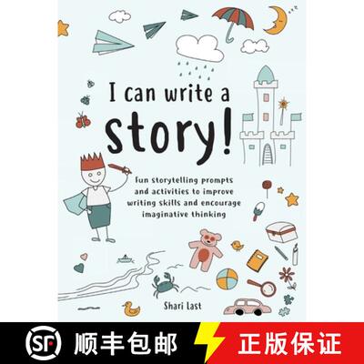 【3-4周达】I Can Write A Story!: A Storytelling and Creative Writing Book [9781917200417]