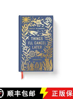 【3-4周达】Things I'll Cancel Later Undated Mini Planner [9780735377127]