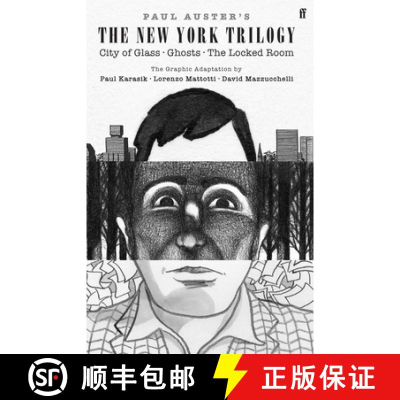 【3-4周达】Paul Auster's The New York Trilogy: City of Glass, Ghosts, The Locked Room [9780571389285]
