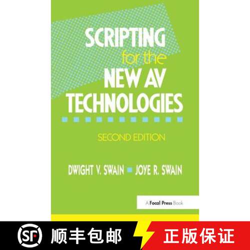 【3-4周达】精装 Scripting for the New AV Technologies [9781138412606]