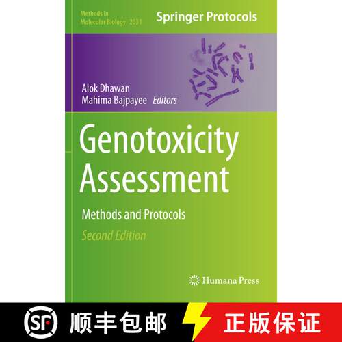【3-4周达】Genotoxicity Assessment: Methods and Protocols (Second Edition 2019) [9781493996483]