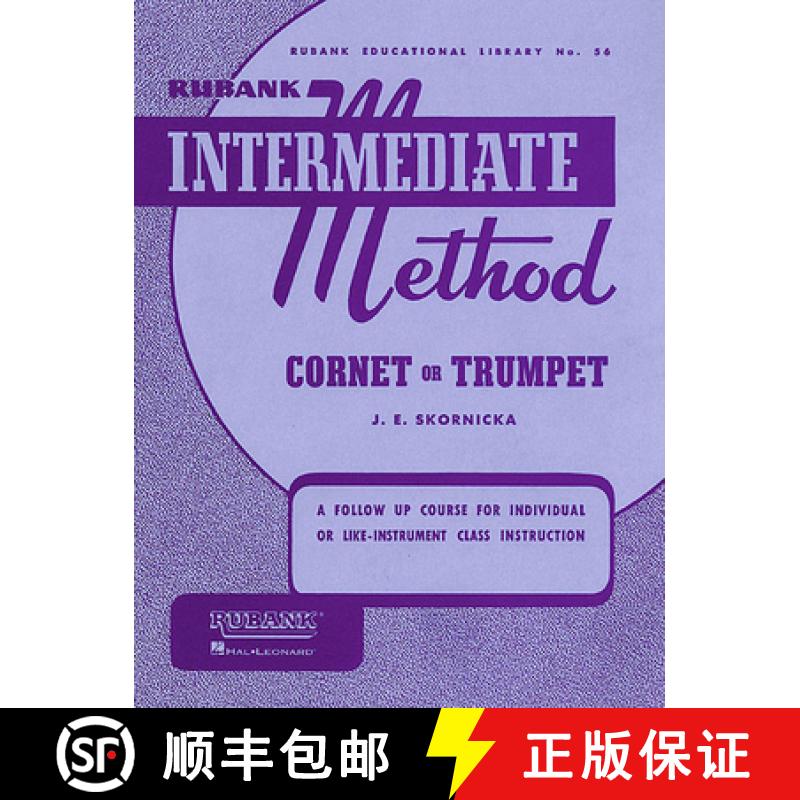 预订 Rubank Intermediate Method: Cornet or Trumpet [9781423444190]