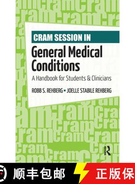 【3-4周达】Cram Session in General Medical Conditions: A Handbook for Students and Clinicians [9781556429484]